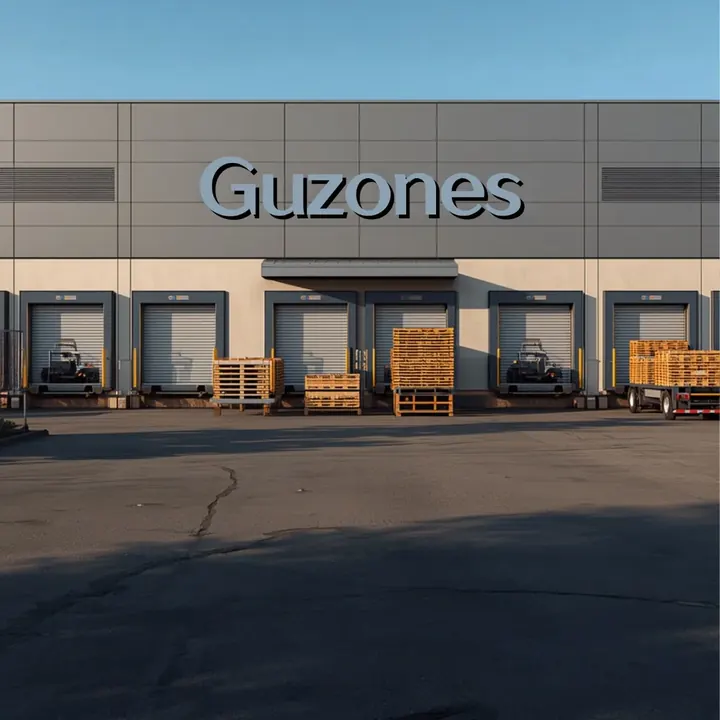 Guzones warehouse with loading docks